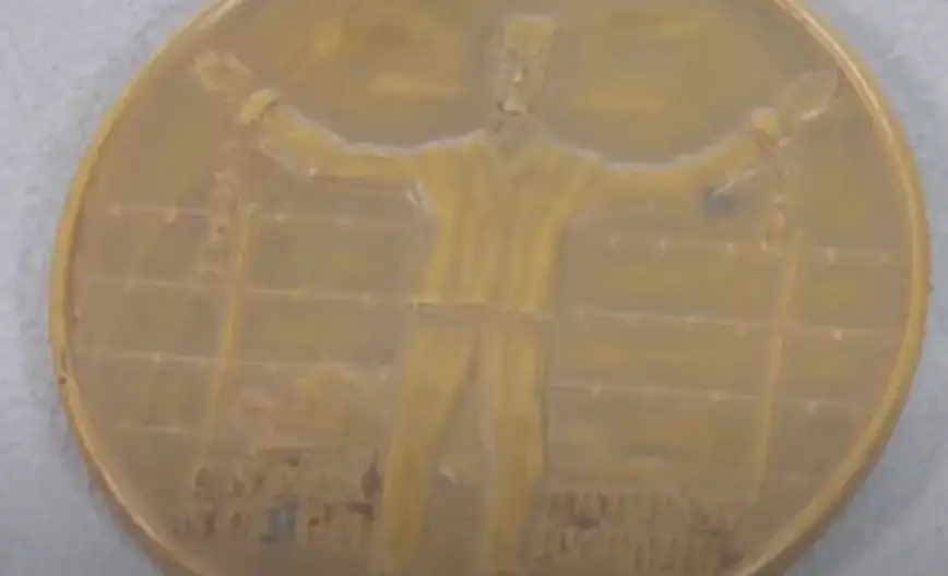 The medal was given as a gift (BBC)