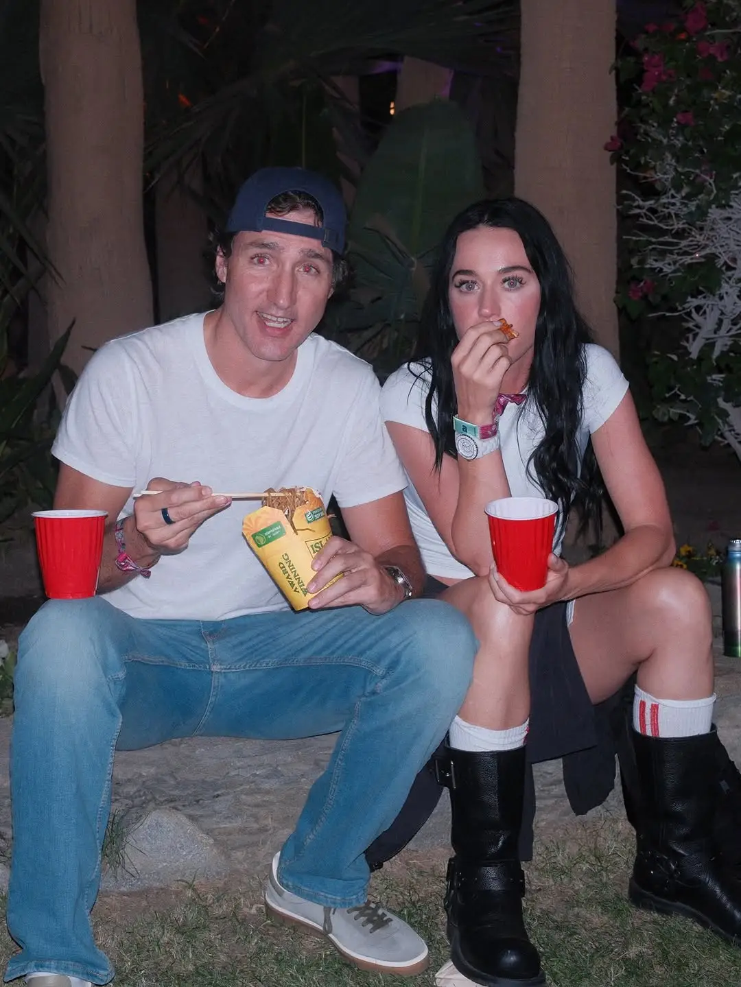 Katy Perry attended Coachella at the weekend with her boyfriend Justin Trudeau (Instagram/@katyperry)