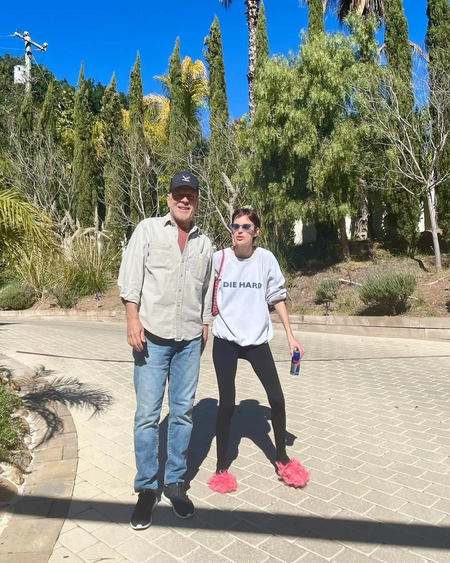 Tallulah said the photos were 'hitting'.