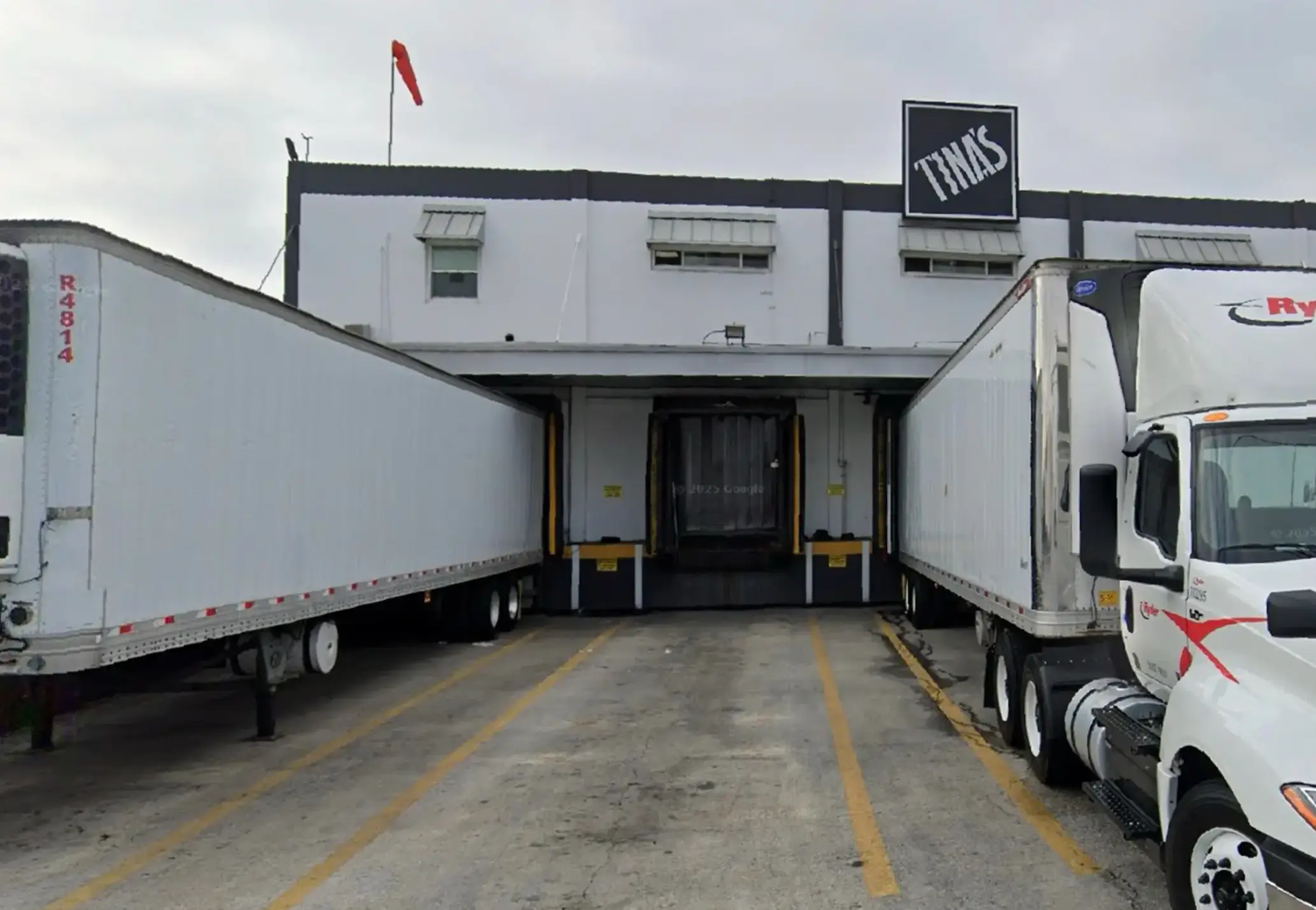 The fatal incident occurred at Tina's Burritos' Vernon-based factory (Google Maps)