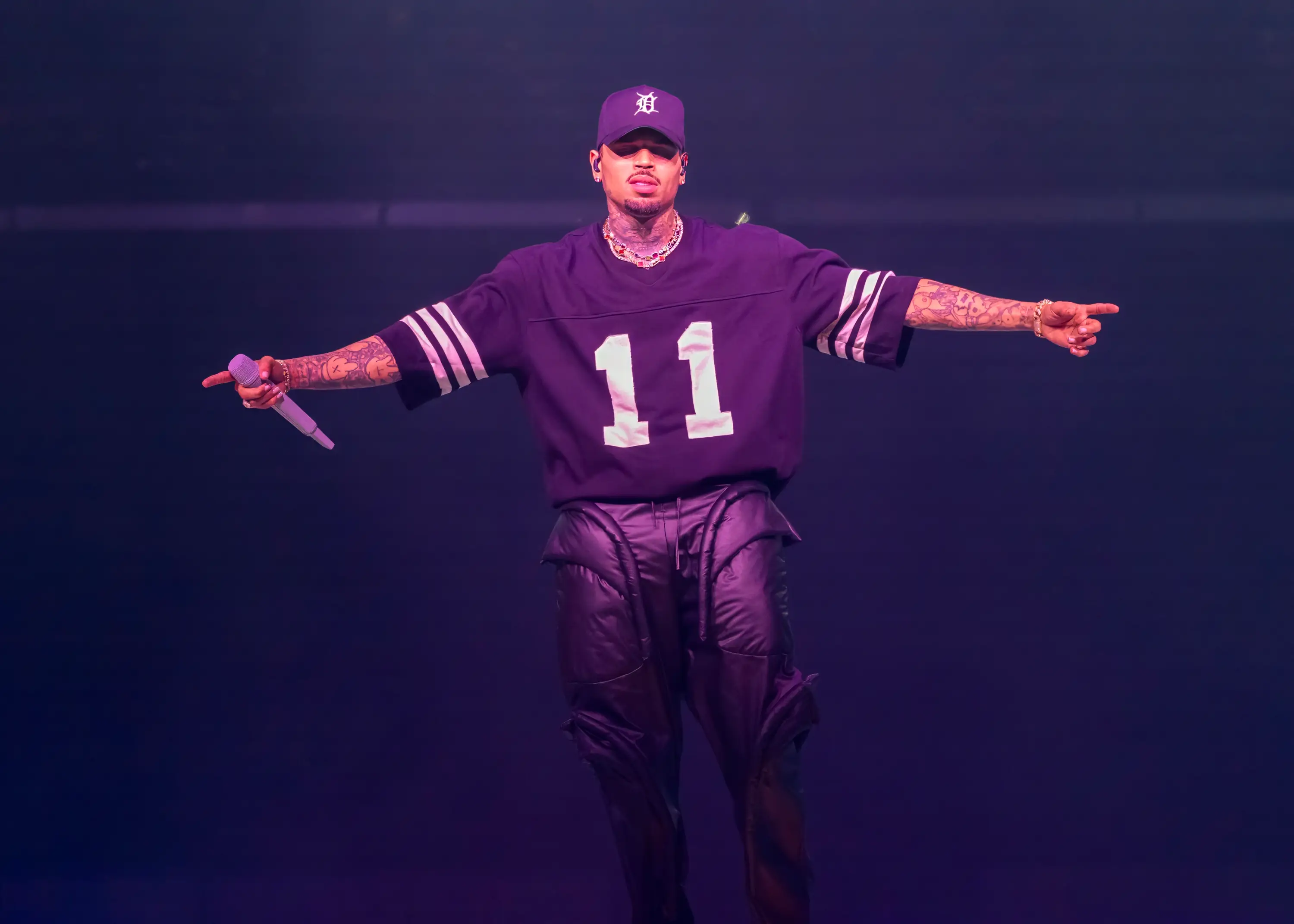 Fans who recently did meet and greets with Chris Brown have been mocked online. (Scott Legato/Getty Images)