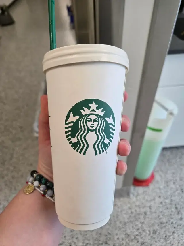 One customer said their Shaken Espresso came in the new cup (Reddit/r/starbucks/lowbackpain_) 