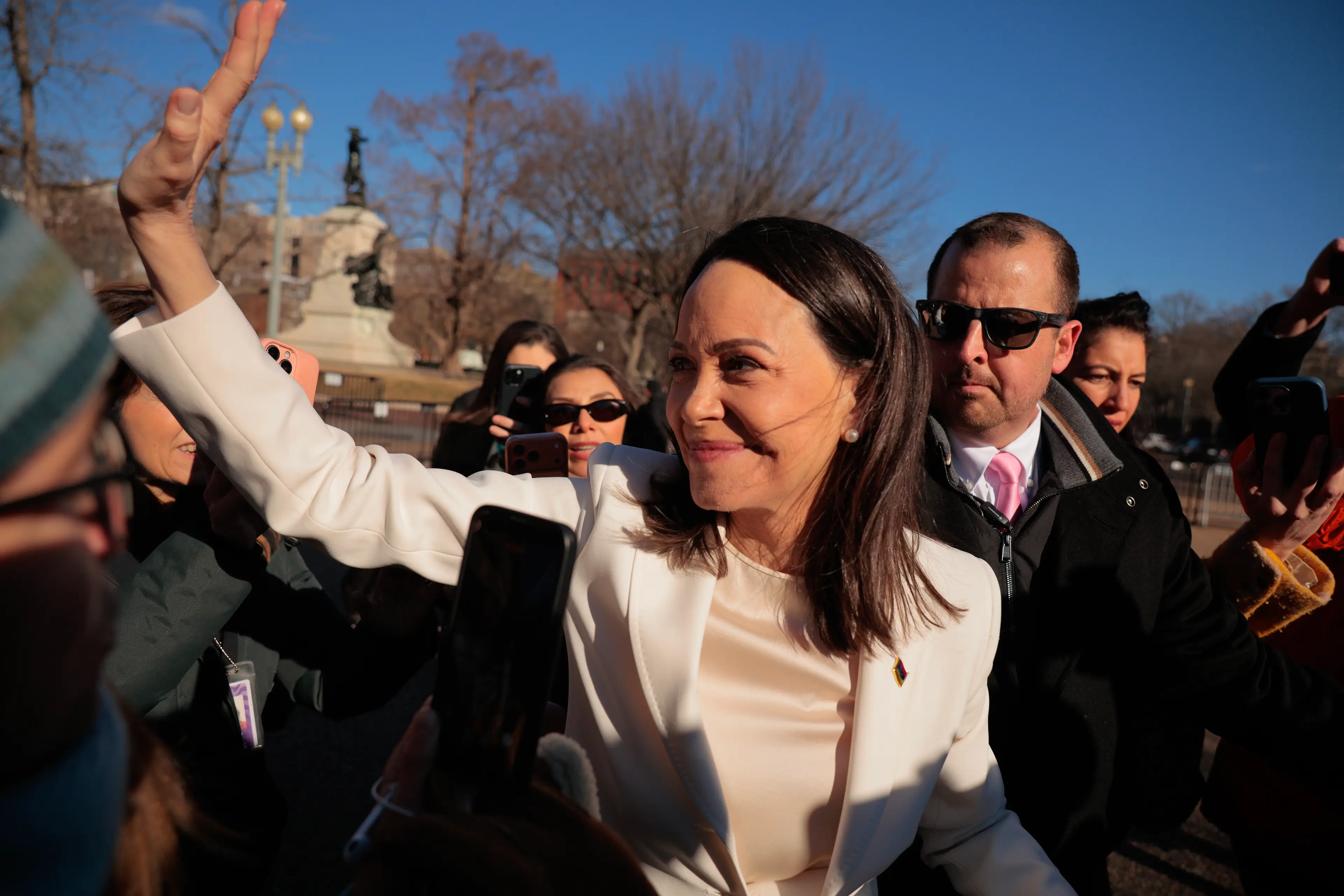 María Corina Machado won the 2025 Peace Prize (Chip Somodevilla/Getty Images)