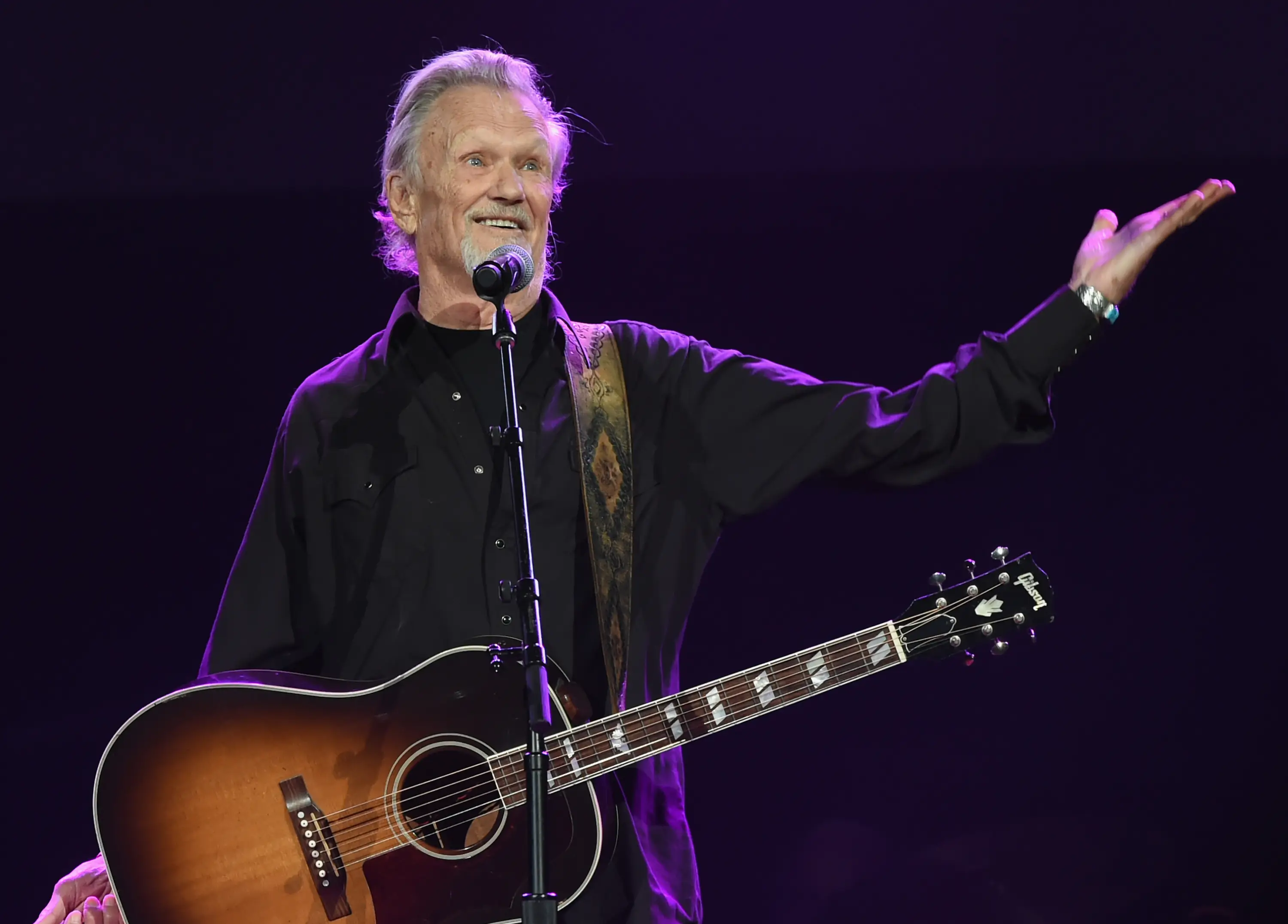 Kris Kristofferson passed away at the age of 88 (Rick Diamond/Getty Images) 