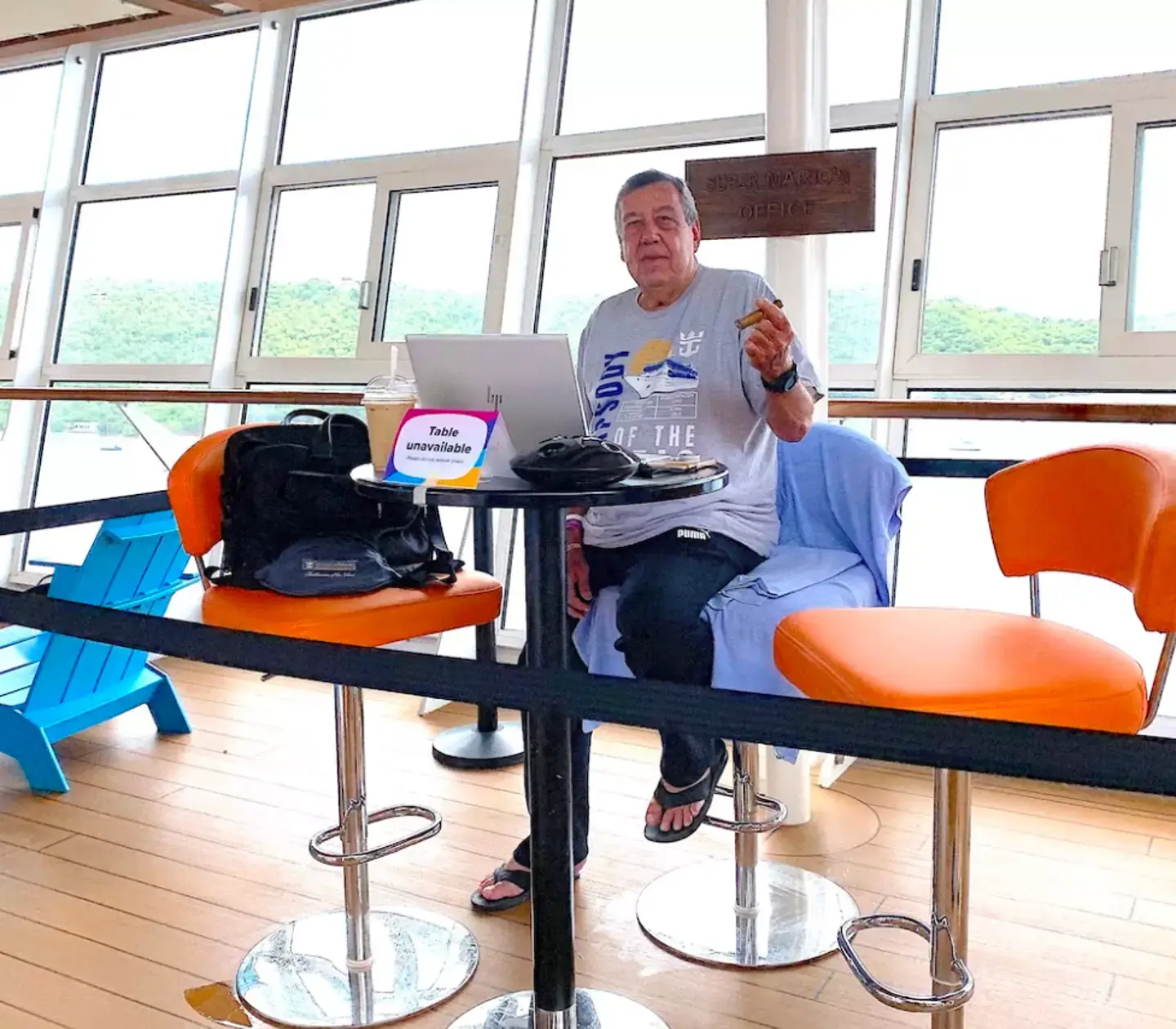 Mario explained that he is quite good at keeping himself on a tight budget and for his basic day-to-day cost, he regularly only spends about $100 (All Things Cruise)