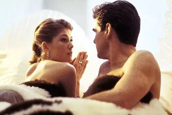 Rosamund Pike recalled the mortifying moment in her role in Die Another Day (MGM)