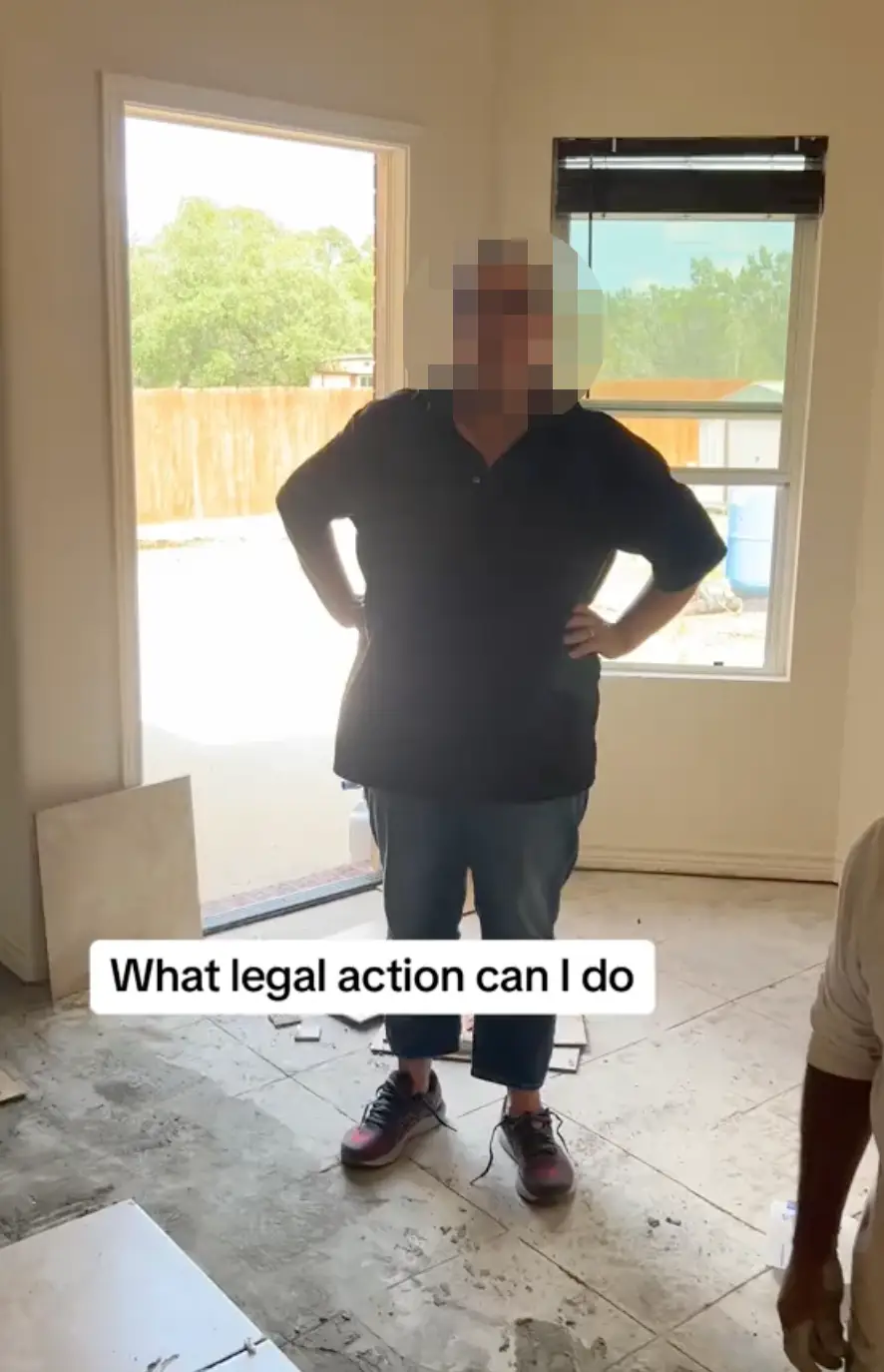 The homeowner has been slammed for her bad behaviour.