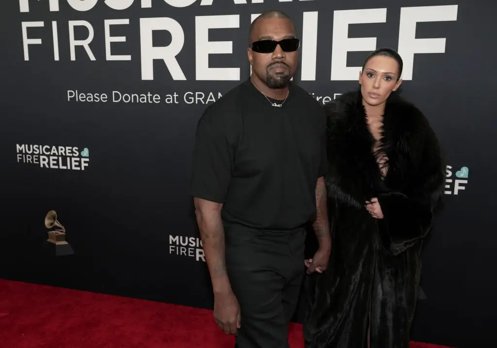 Kanye West and Bianca Censori caused a stir at the 67th Grammy Awards (Jeff Kravitz/FilmMagic)