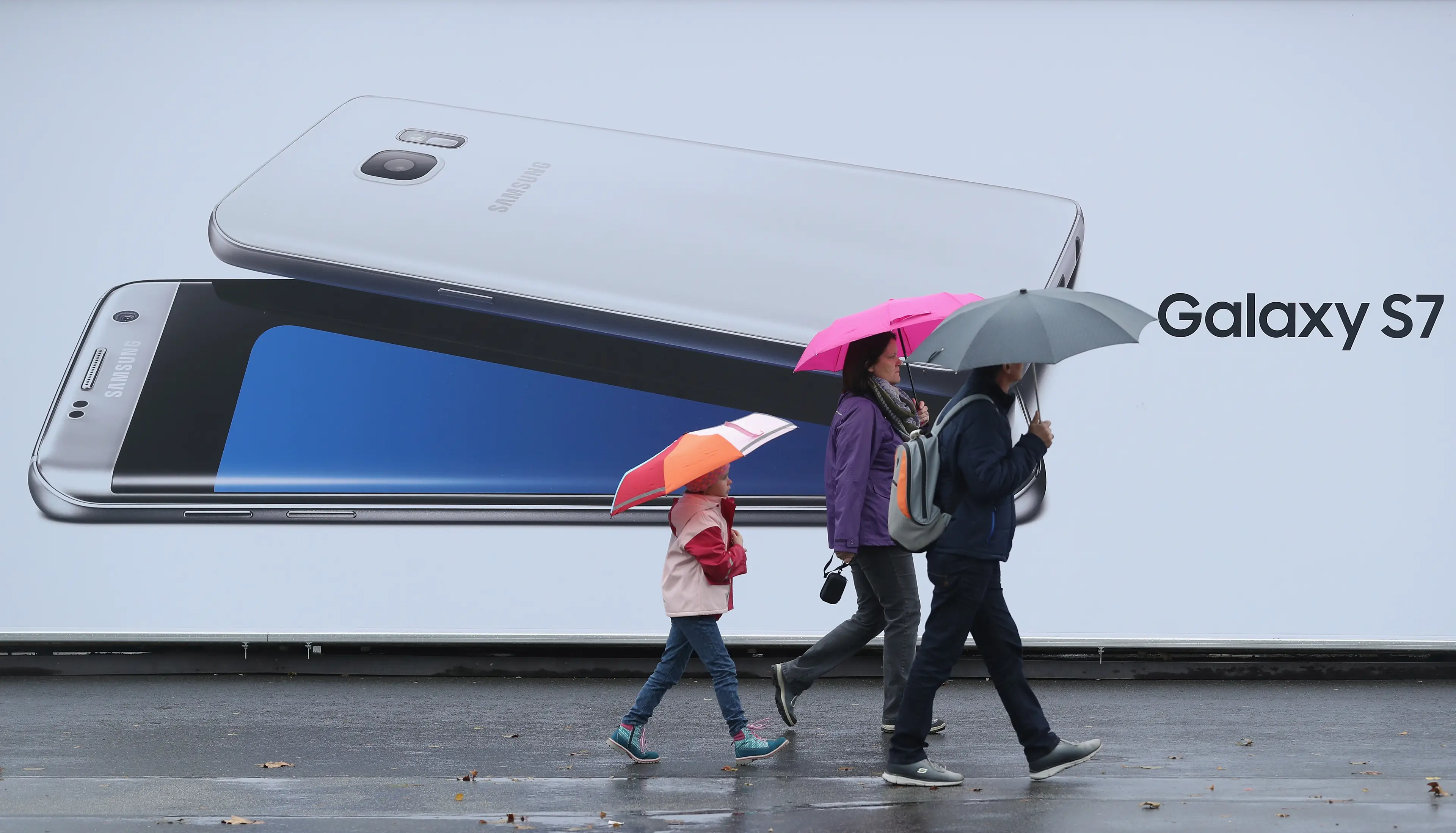 Daniel Ramirez said his Samsung Galaxy S7 Edge caught fire (Sean Gallup/Getty Images)