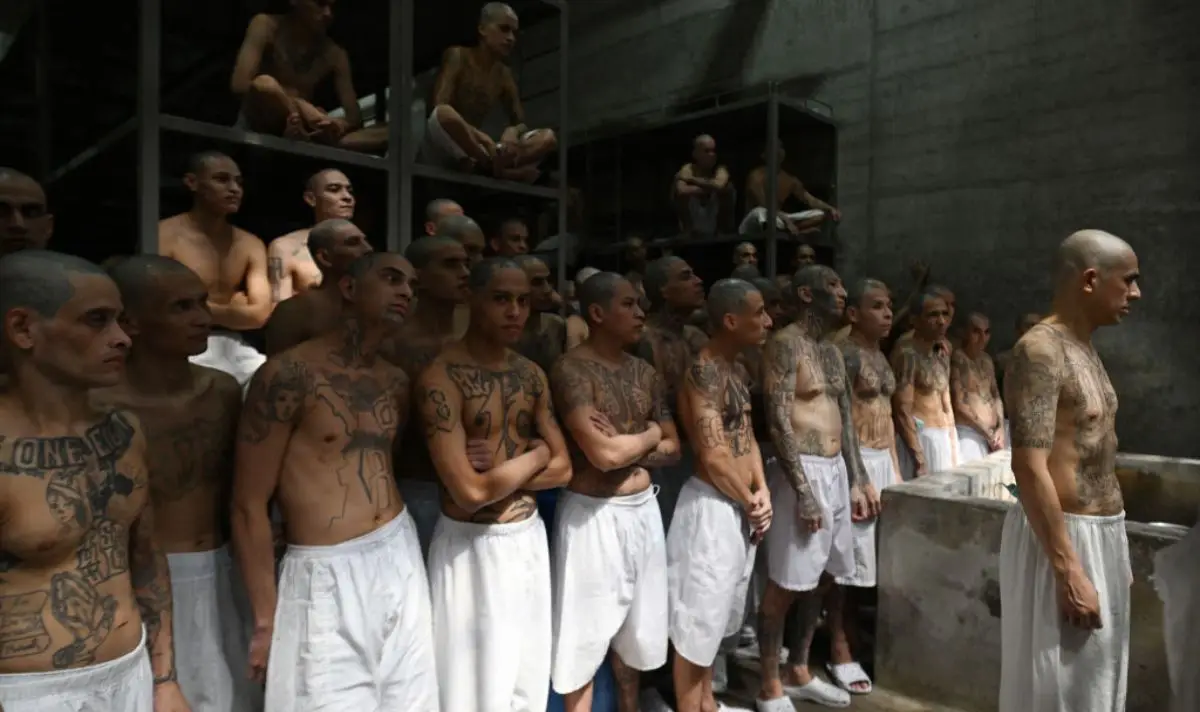 CECOT was opened in January 2023 (MARVIN RECINOS/AFP via Getty Images)