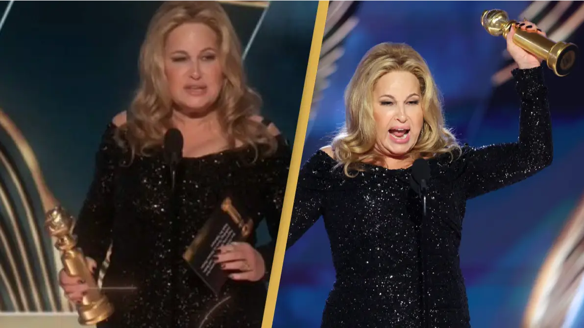Jennifer Coolidge's Golden Globes speech has left people speechless