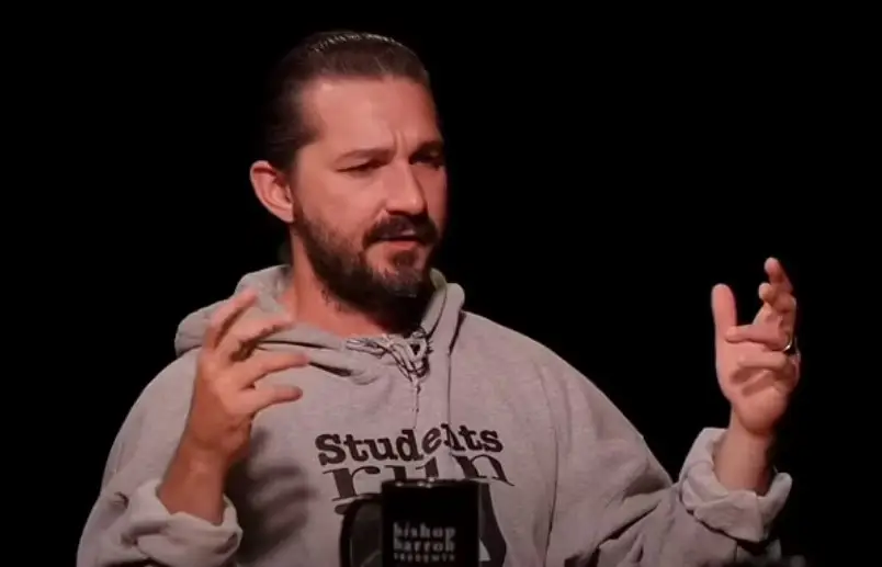 Shia LeBeouf contemplated suicide before turning to Catholicism.