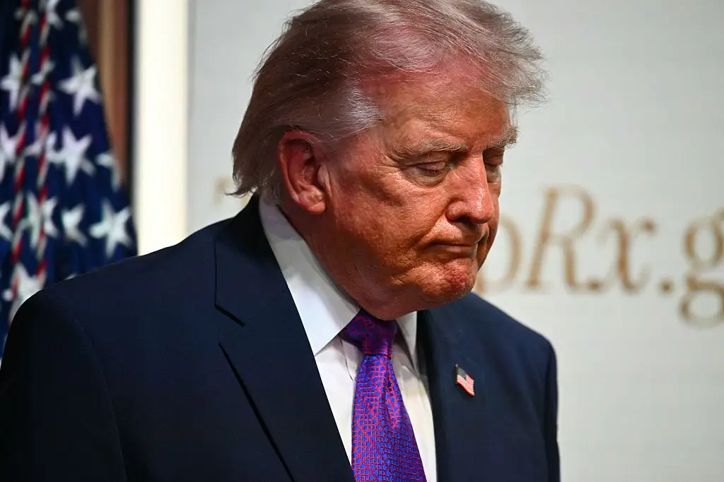 Just 28 percent of Americans agree with the president's handling of the war in Iran. (Kent NISHIMURA / AFP via Getty Images)
