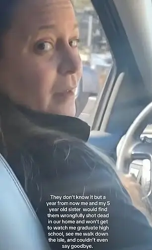 Patrick's social media posts appeared to show her as a grieving daughter (TikTok)