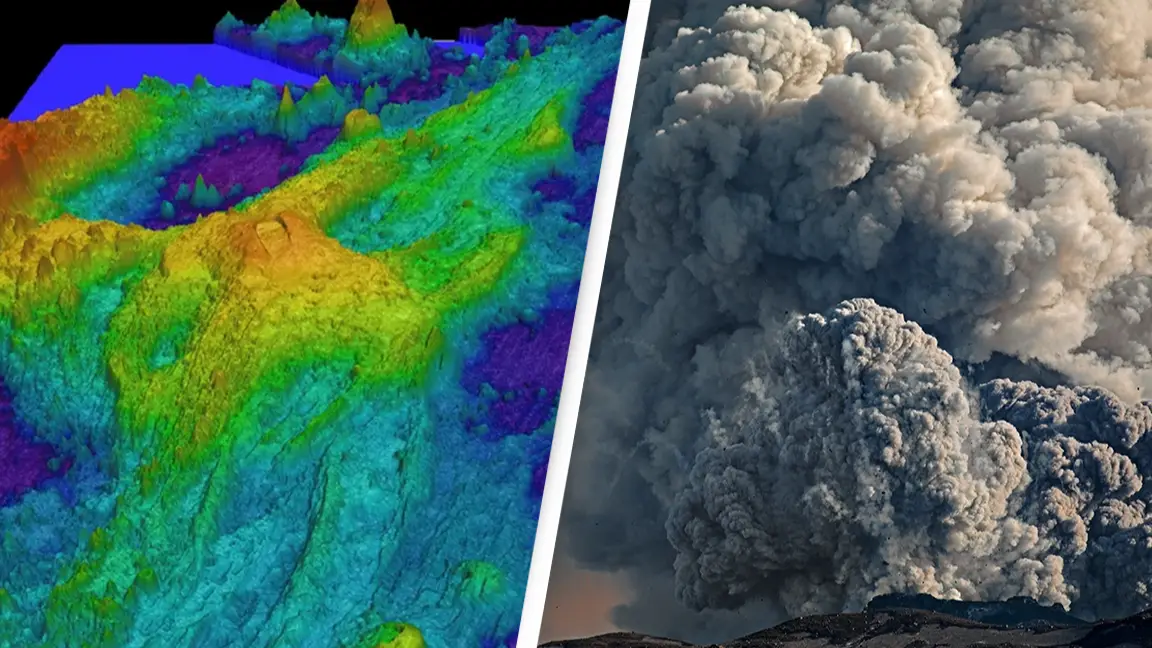 Scientists warn of huge underwater volcano expected to erupt this year after 'swelling' was spotted