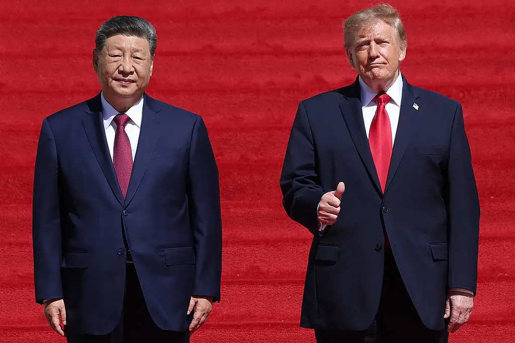 Xi was in the United States for (Photo by Win McNamee/Getty Images)