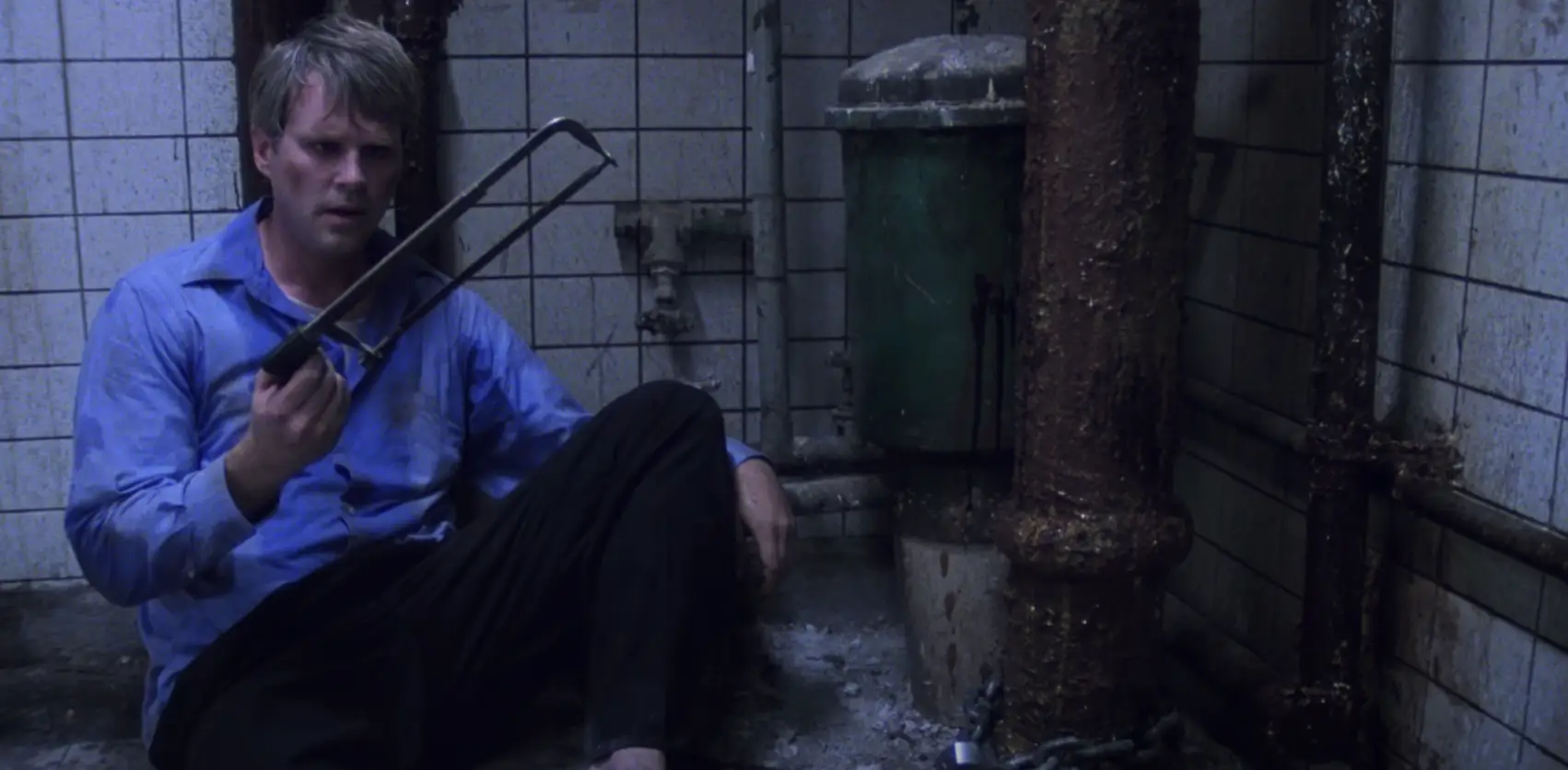 Tobin Bell said his makeup was so gruesome, nobody wanted to sit with him at lunch on set. YouTube/Lionsgate Movies