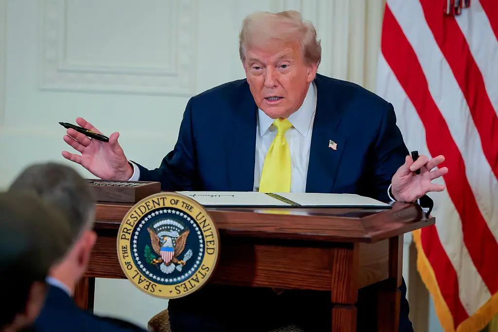 President Donald Trump is hoping to change the US Census in a way that has never been done before (Anna Moneymaker/Getty Images)