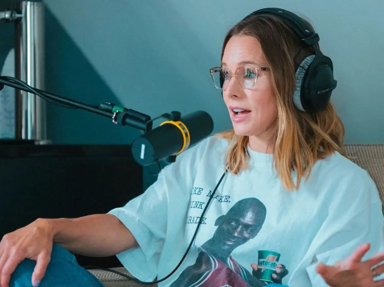 Kristen was the first guest to feature on the Armchair Expert podcast.