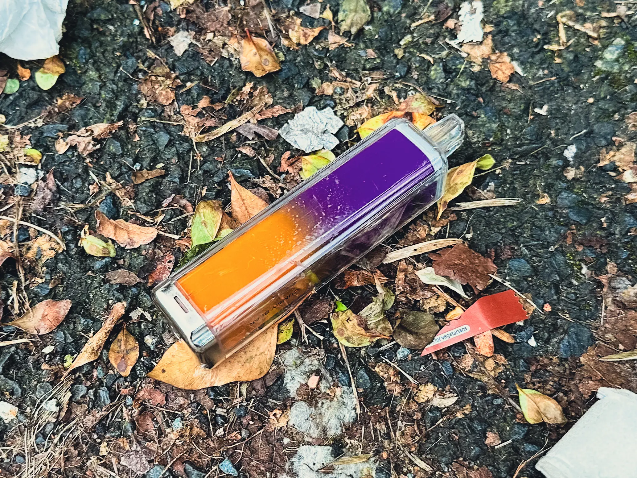 It's probably time to ditch the vaping although, obviously don't litter it (Getty Stock Images) 