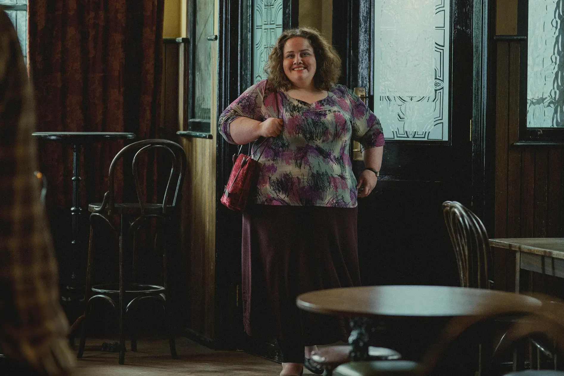 Jessica Gunning plays Donny's stalker, Martha, in Baby Reindeer (Netflix)