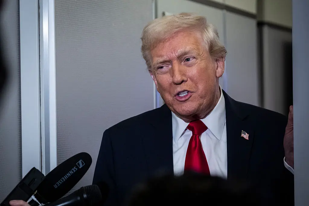 President Donald Trump has issued a statement following the shooting (Pete Marovich/Getty Images)