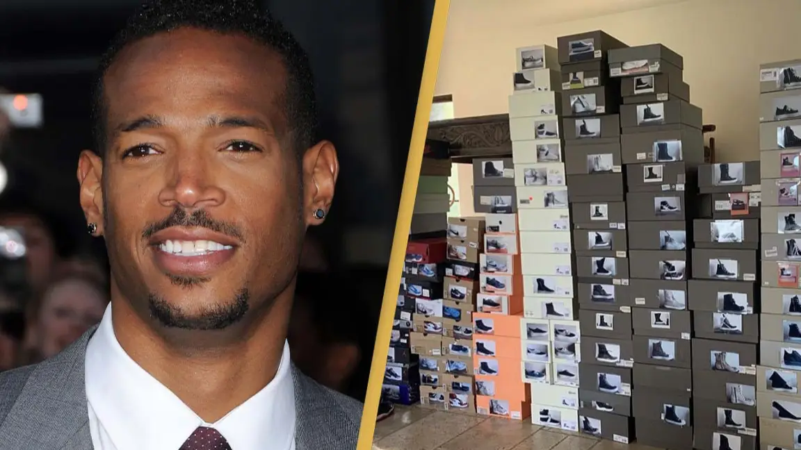 Marlon Wayans has 1,500 sneakers with one pair being worth more than $70,000