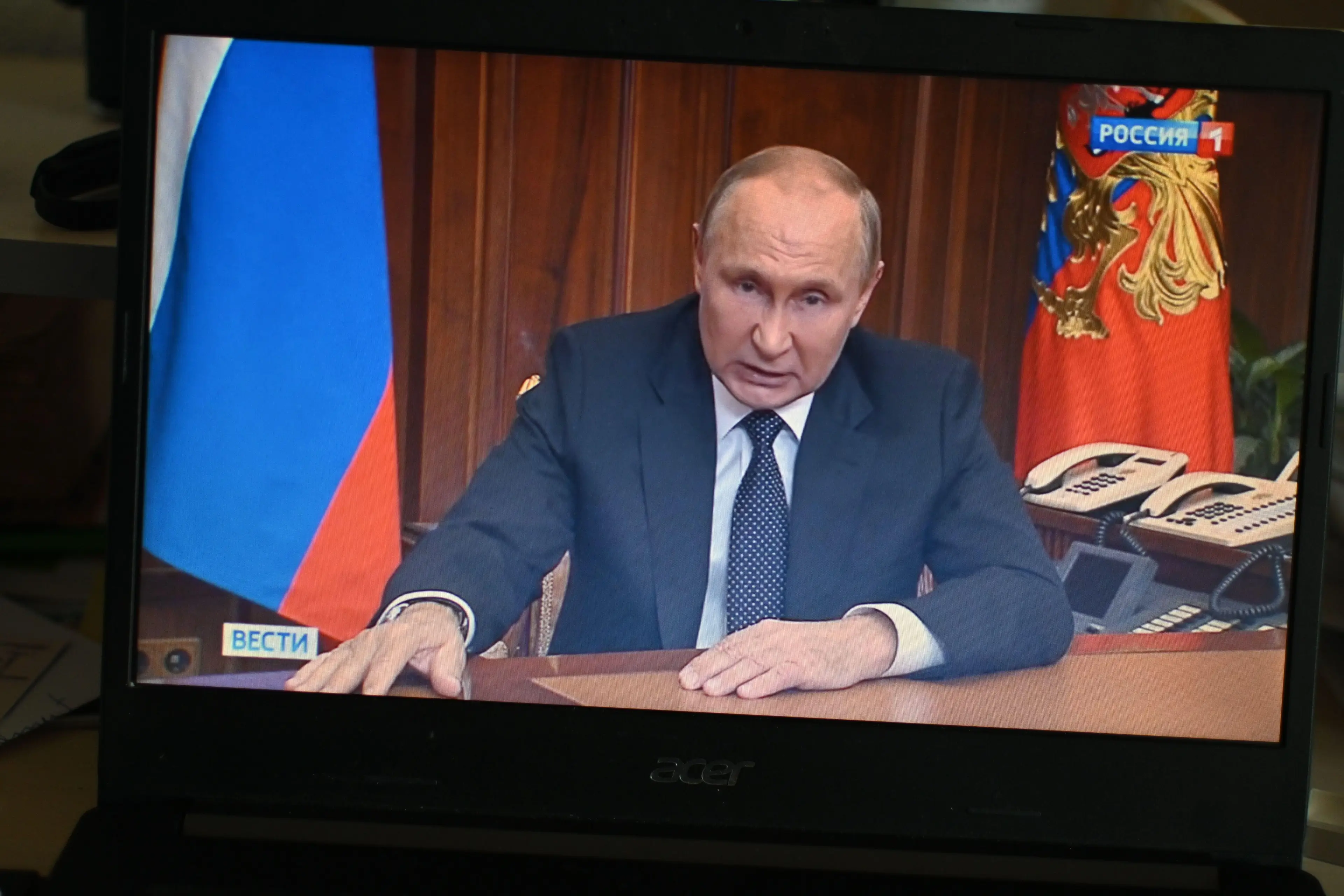 Vladimir Putin declared a partial mobilisation today.
