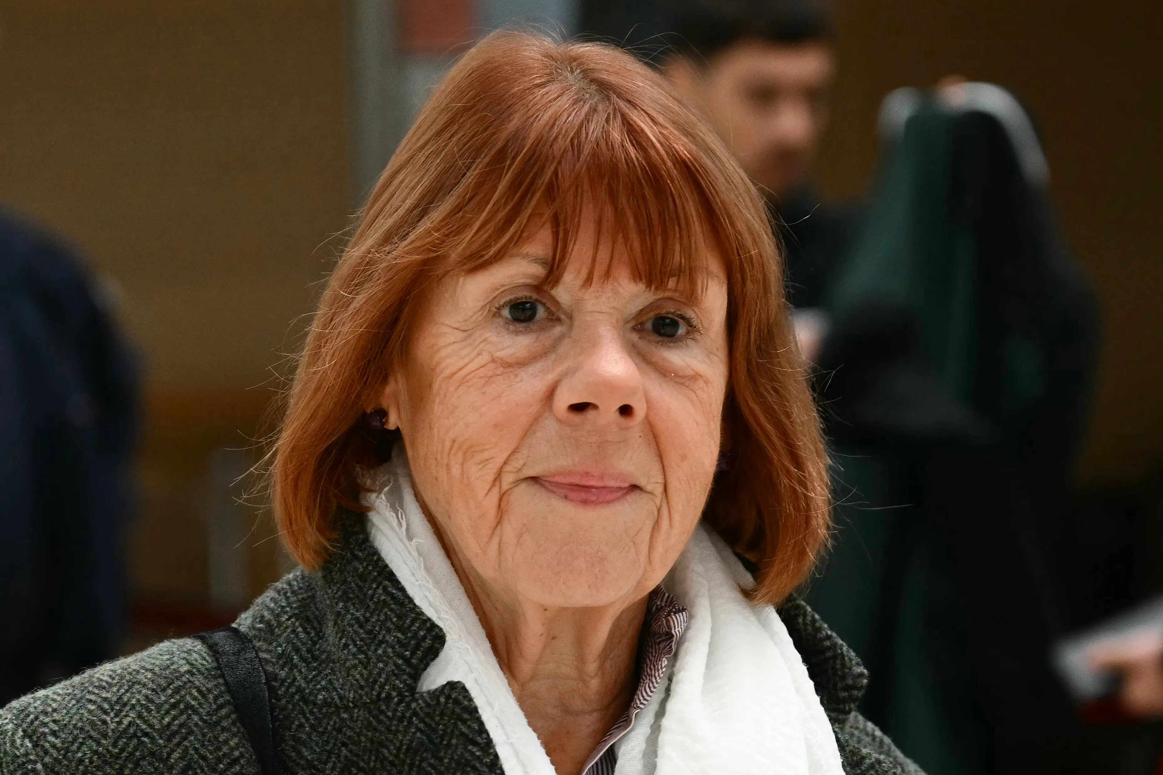 Gisèle Pelicot appeared in court on Wednesday and faced her now ex-husband (CHRISTOPHE SIMON/AFP via Getty Images)