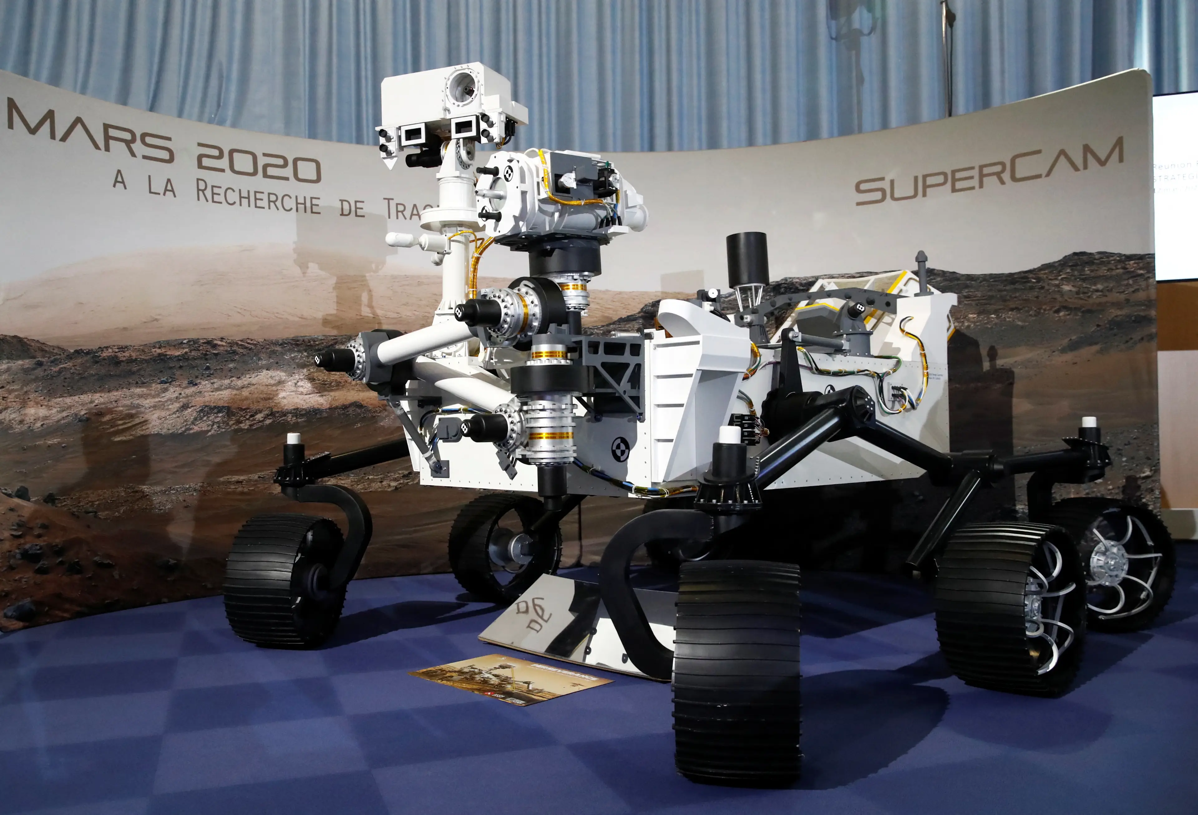 NASA's Perseverance rover has made a 'one-of-a-kind' discovery (STEPHANE MAHE/POOL/AFP via Getty Images) 