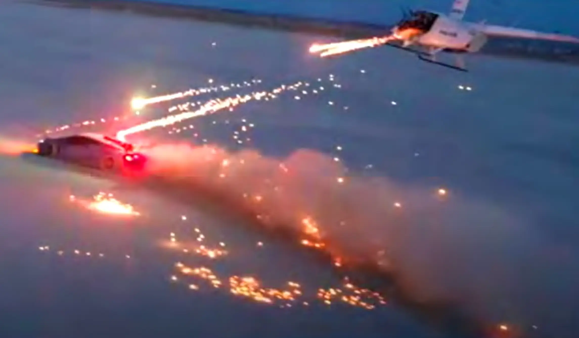 Alex Choi has been charged for a video which involved fireworks being shot at a Lamborghini from a helicopter (U.S. Department of Justice)