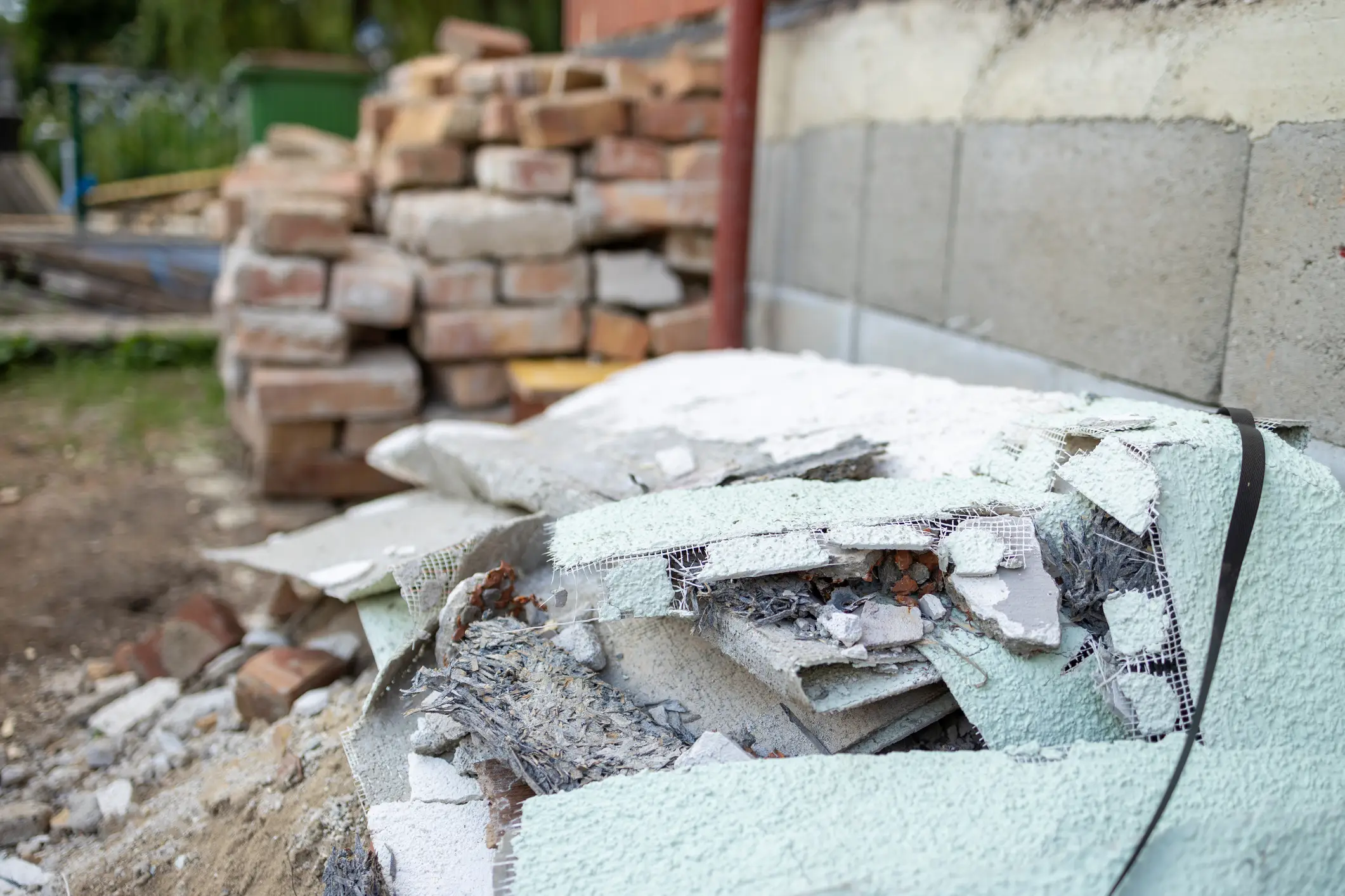 It is contracted when people breathe in spores, often during demolition or construction (Getty Stock Photo)