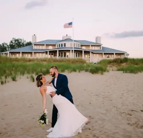 Joe tied the knot with his wife while in the midst of his cancer journey (The Patient Story/YouTube)