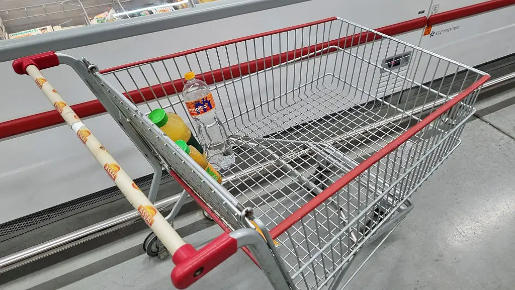 Grocery trolley handles were flagged by both Tetro and gastroenterologist Dr Supriya Rao as a surface people rarely consider, largely because shoppers are focused on their food rather than what they're gripping. (Photo by: Faga Almeida/UCG/Universal Images Group via Getty Images)
