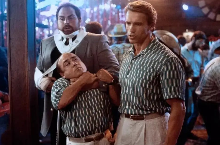 Arnold Schwarzenegger starred alongside Danny DeVito in the movie (Universal Pictures)