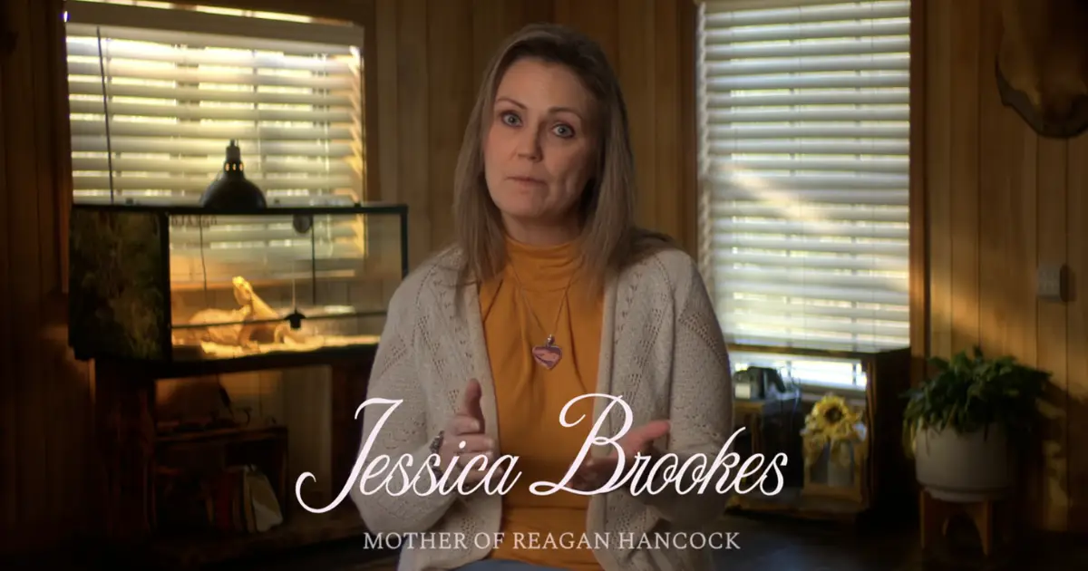 Reagan's mom Jessica features in the Netflix documentary (Netflix)