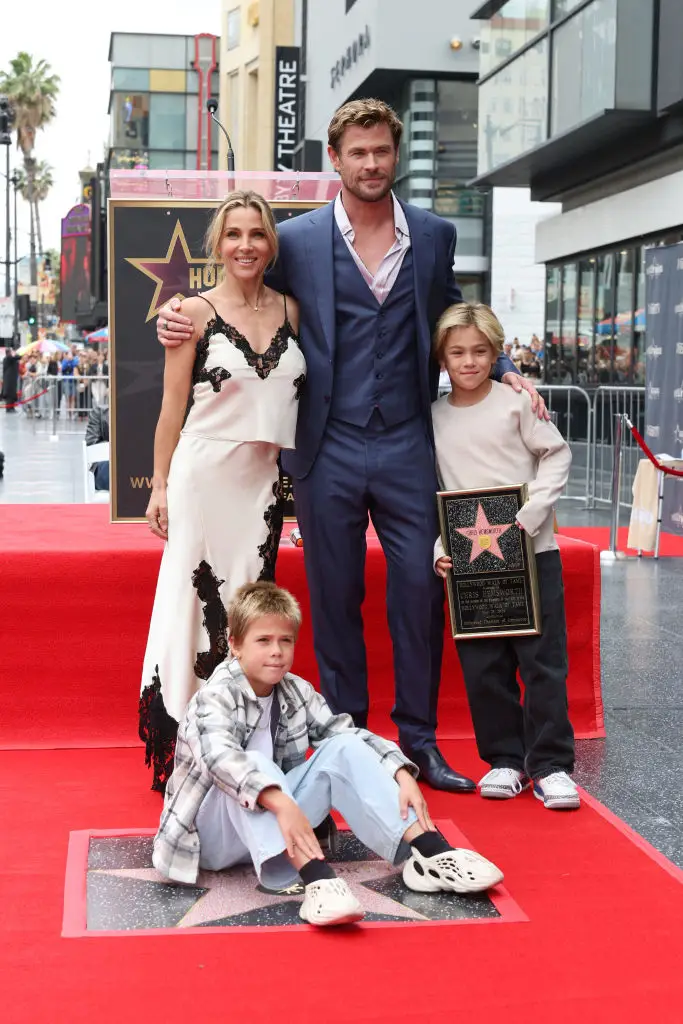 Chris Hemsworth recently received a star on the Hollywood Boulevard. (Eric Charbonneau/Getty Images for Warner Bros.)