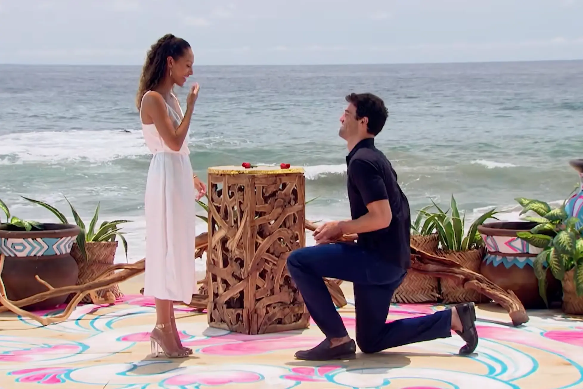 The couple got engaged on season seven of Bachelor in Paradise (ABC)