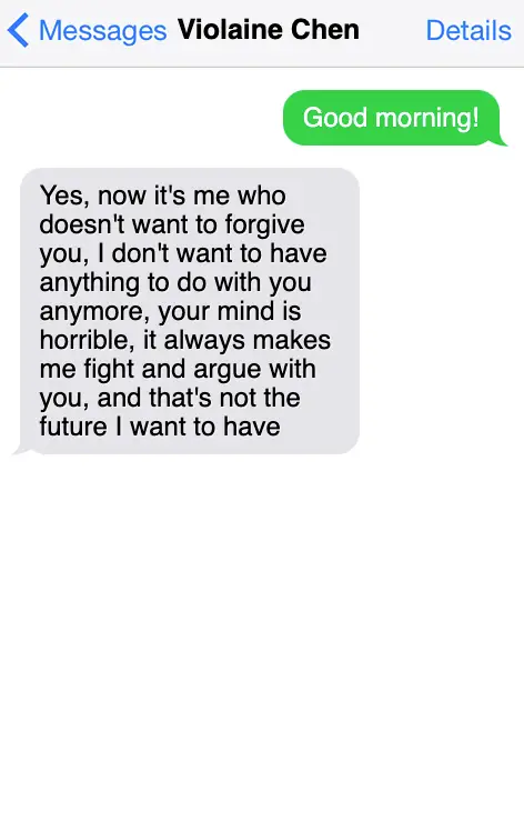 The final text he received from her (UNILAD)