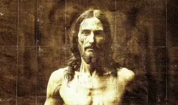Midjourney's generated realistic image of Christ based off the cloth (Daily Express/ Midjourney)
