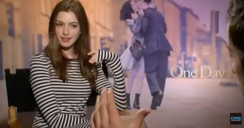 She seemed to take offence but laughed it off.