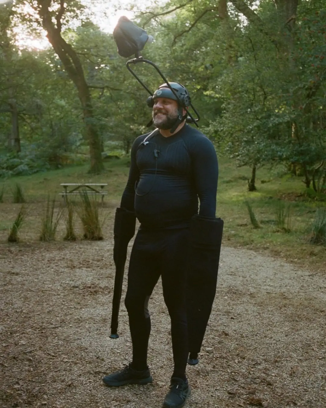 Henry in action as the titular Cocaine Bear.