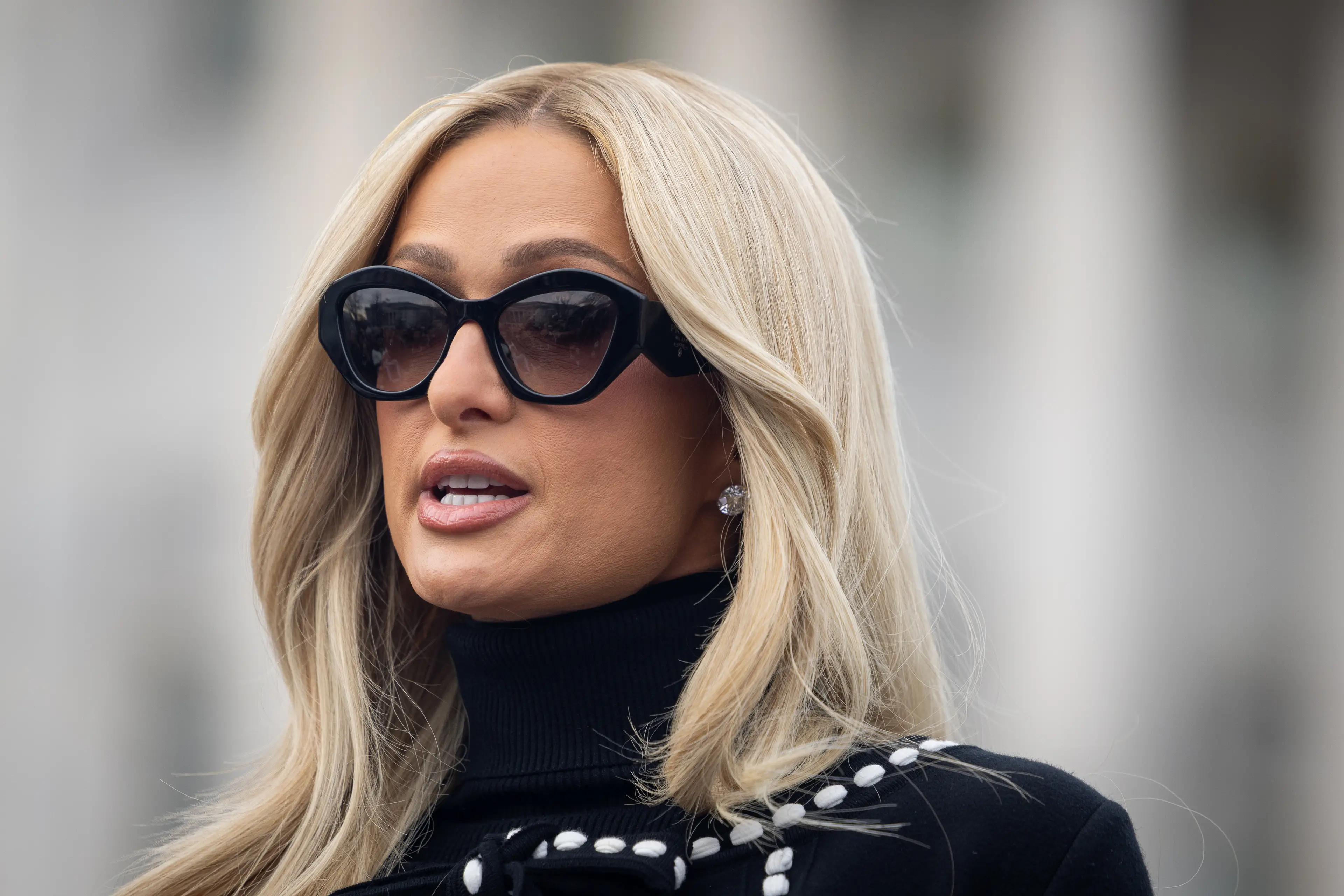 Paris Hilton spoke out in support of the DEFIANCE Act (Nathan Posner/Anadolu via Getty Images)