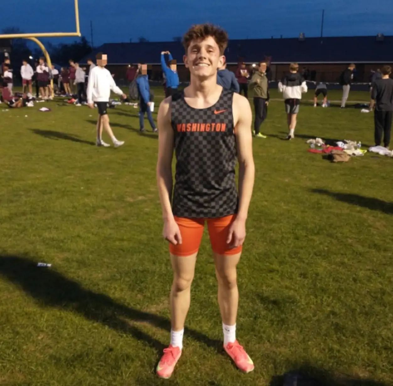 A vigil was held for the teenager over the weekend (Facebook/Washington Demons Boys Track & Field)