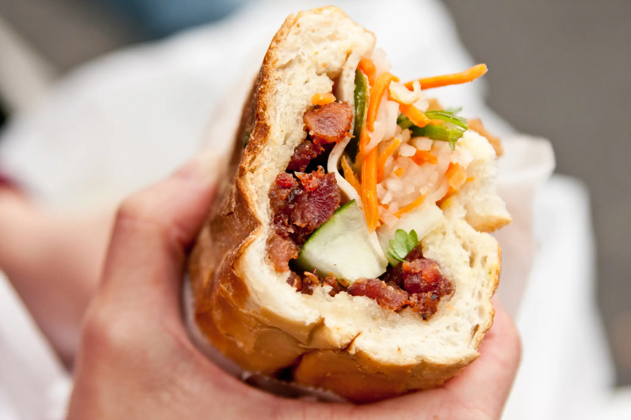 Ella had eaten a banh mi (Getty Stock Photo)