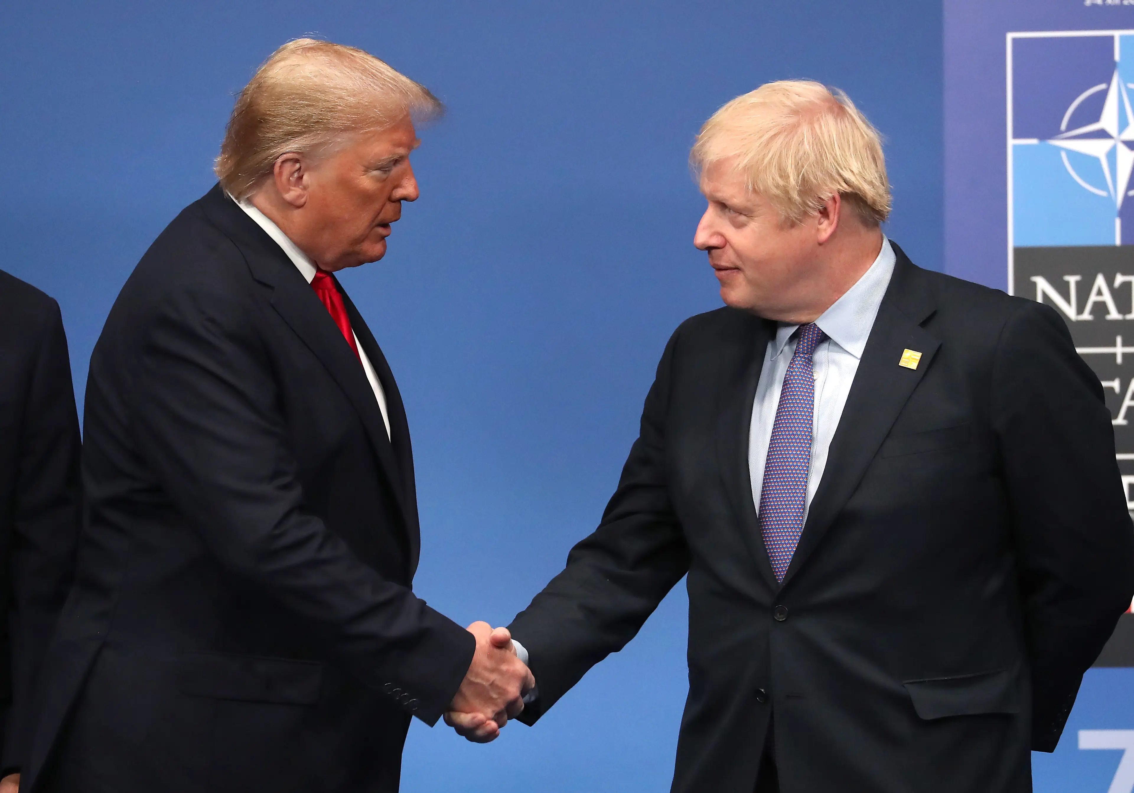 Boris Johnson has slammed Putin's deal with Trump (Steve Parsons-WPA Pool/Getty Images)