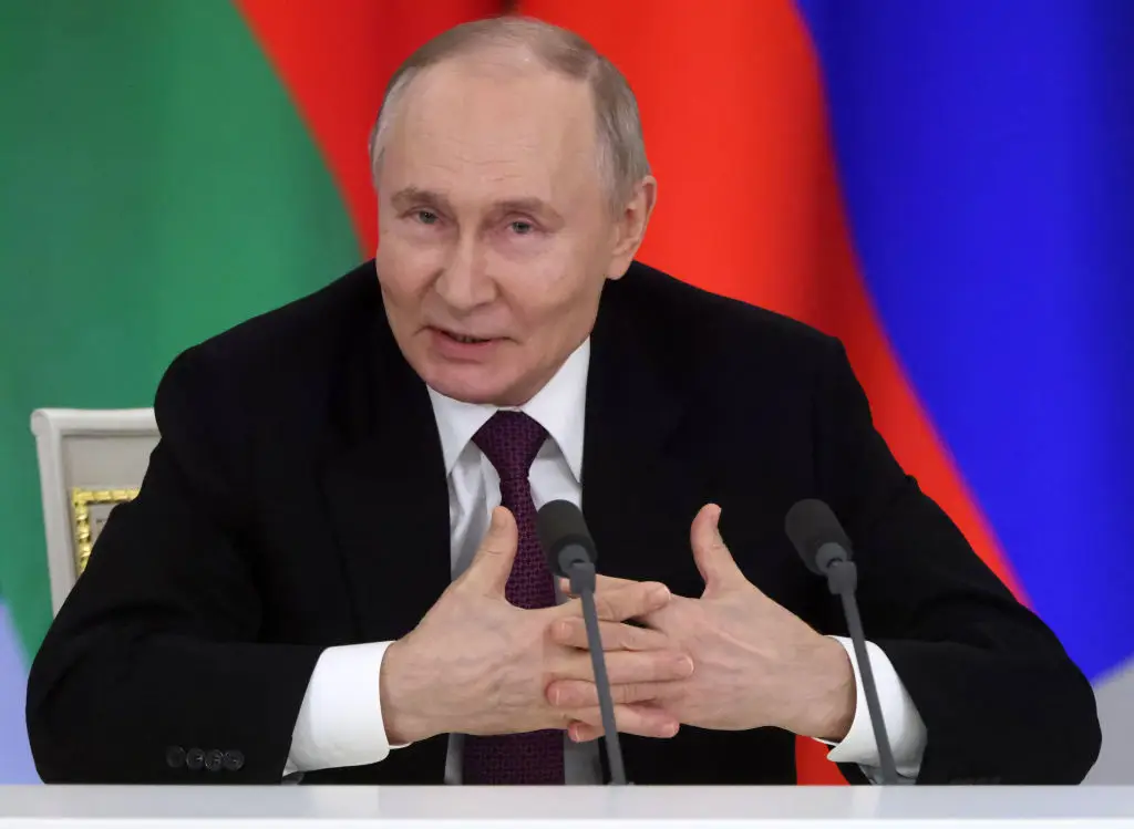 Russian President Vladimir Putin spoke with a US envoy about the fate of the war (Contributor/Getty Stock Images)