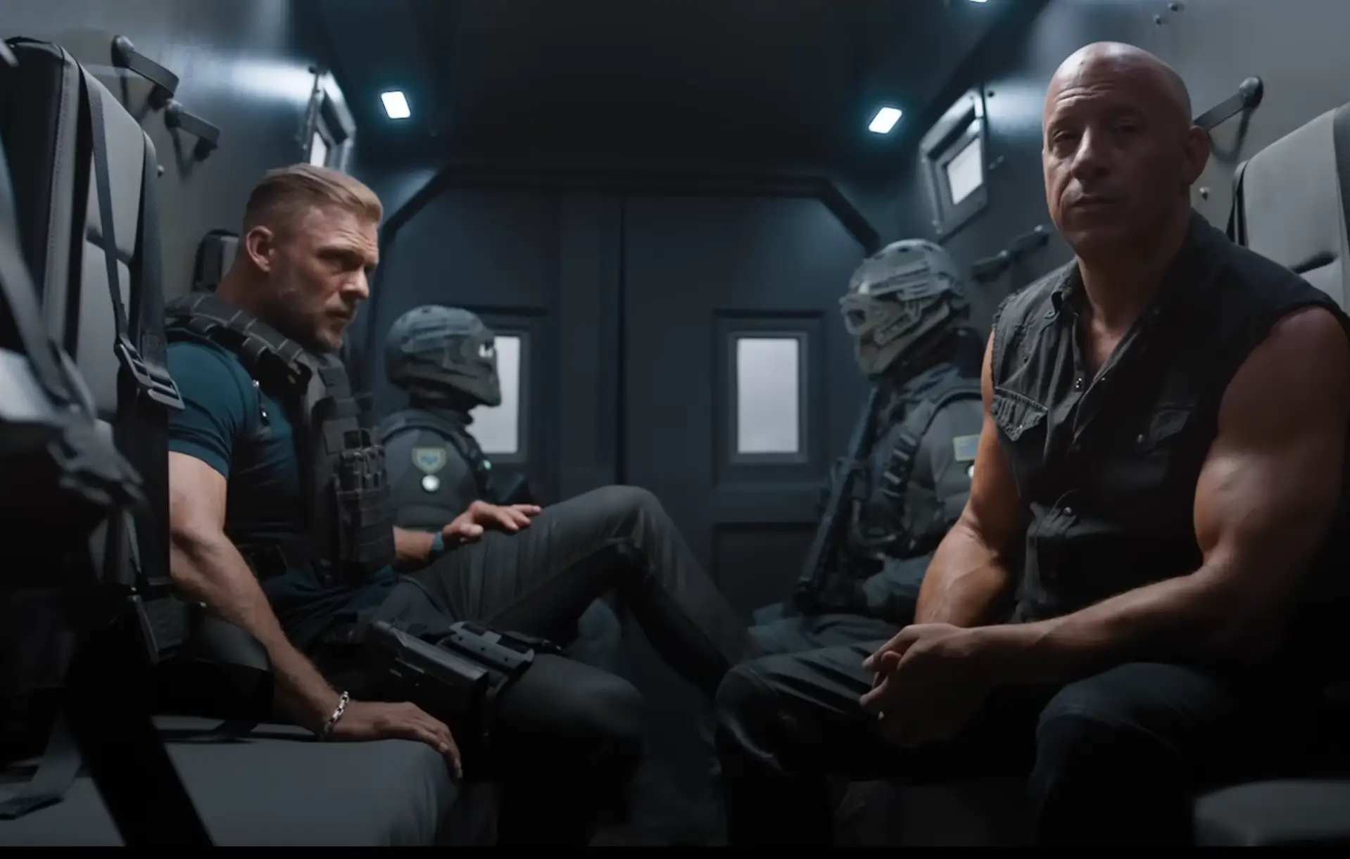 Dom has no idea what's coming.... that's if he and 'Little B' make it.