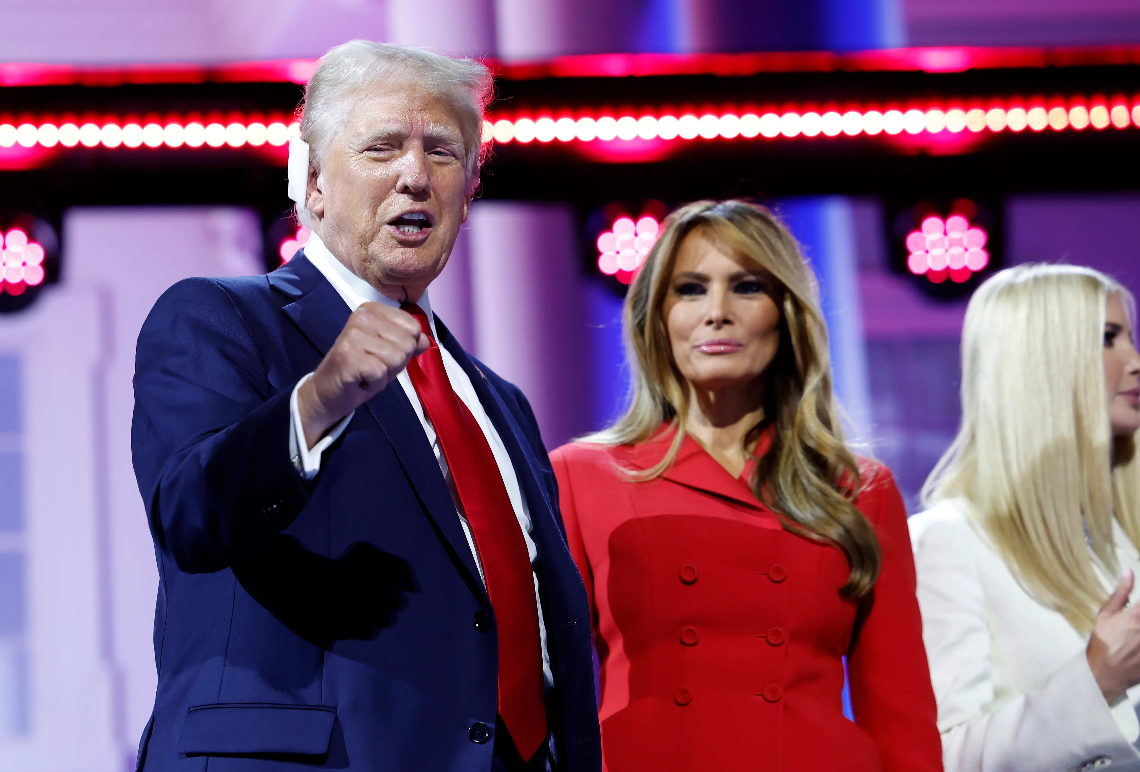 Melania is set to release a memoir next month (Anna Moneymaker/Getty Images)