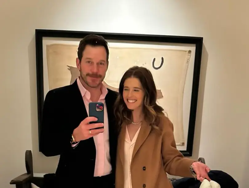 Pratt figured out who his wife's 'hall pass' is. (Instagram/@prattprattpratt)